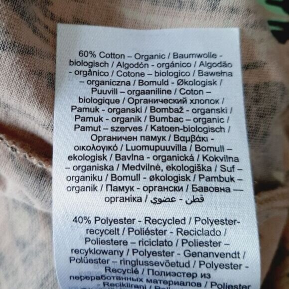 VERO MODA Mille Sleveless Calf Midi Dress Stretchy Pull-Over Abstract Sz M - Picture 14 of 15